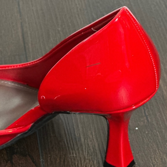 ✨ Worthington Lucien Women’s Pointed Closed Toe Stiletto Heel Pumps ✨ Size 7 Red - Picture 11 of 13